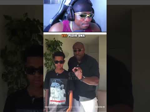 pai ensina o filho como chegar no pagode kkkkk #react #comedia #engraçado