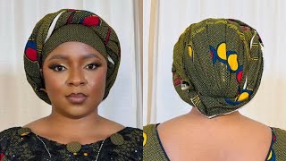 ATTACHE FOULARD EN PAGNE SIMPLE ET FACILE