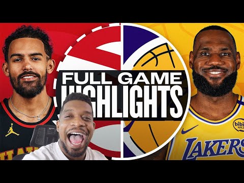 LEBRON LEADS THE WAY! HAWKS at LAKERS | FULL GAME HIGHLIGHTS | January 3, 2025