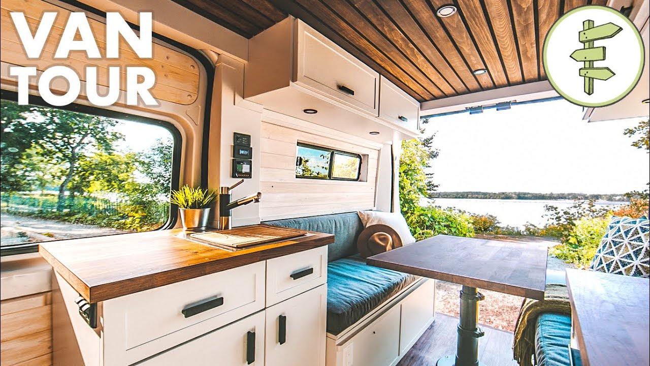 Dom & Marie's Stunning Modern Camper Van Conversion