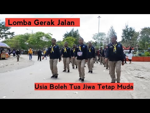 Lomba Gerak Jalan Guru HUT Kota Baubau