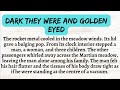 Exploring Themes in 'Dark They Were and Golden Eyed'