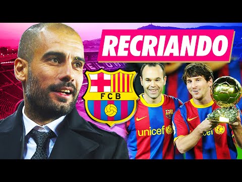RECRIANDO o Barcelona do SÊXTUPLO que GANHOU TUDO! (com Marcelo Bechler)