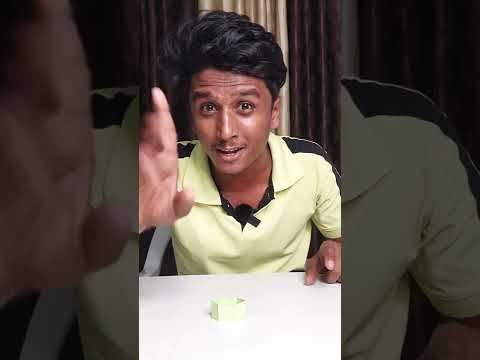 🙋மாமே..!👉 Paper📃 magic😲 trick experiment😂 #shorts