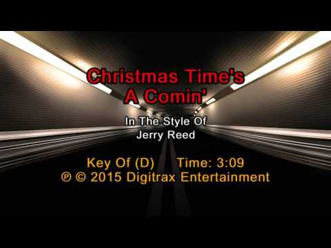 Jerry Reed – Christmas Time’s A Comin’ (Backing Track)