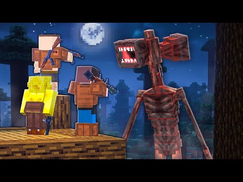 SIREN HEAD nous a Traqué sur Minecraft... (HORREUR)