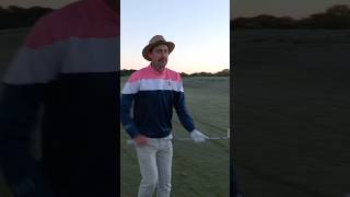 Happy with my Freddy impersonation 😂 #golf