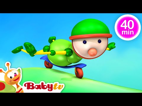 Mundo de jogos e brinquedos | Passeio de bicicleta, diversão e jogos @BabyTVPT