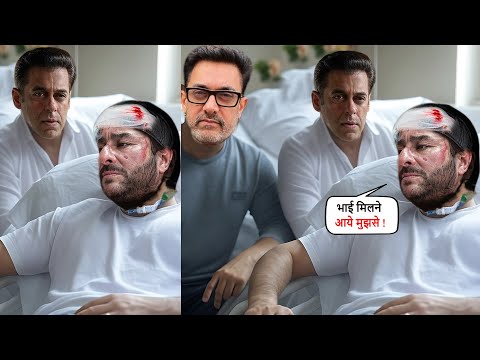 Aamir Khan and Salman Khan Meet Saif Ali Khan At Home after Attack and took Saif health update