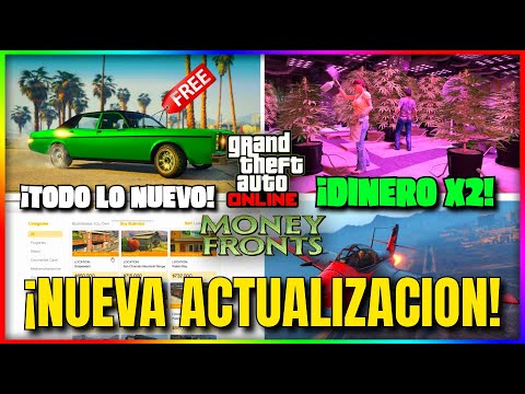 NUEVA ACTUALIZACION en GTA5 Online! TODO LO NUEVO! DINERO X2, DESCUENTAZOS, EVENTO y MÁS!
