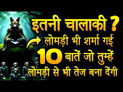 100 लोमड़ियां भी शर्माएं इतनी खतरनाक चालाकी सीख लो – ज़िंदगी पलटेगी | चालाकी | motivational video