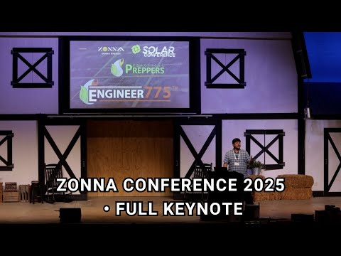 Zonna Conference 2025 | Engineer775 Keynote – Full Presentation