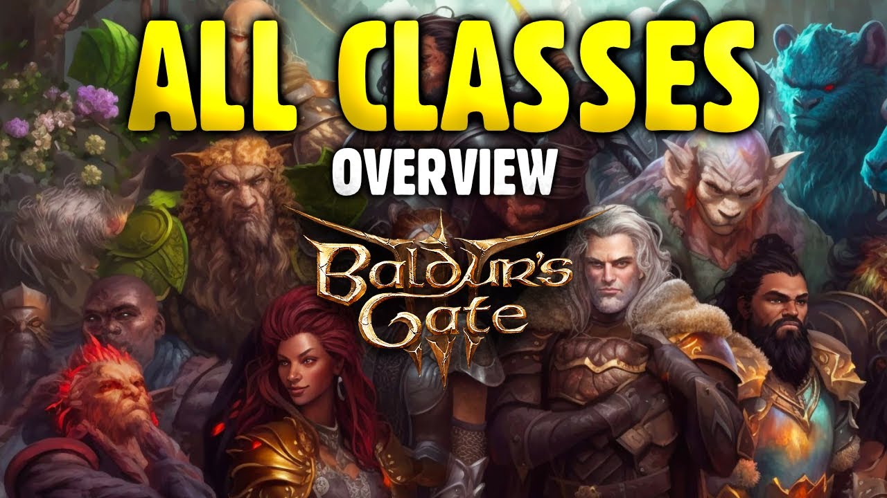 Baldur’s Gate 3 – An Overview of ALL Classes