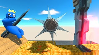 Don't Go Near Spike Trap and Reach The Evolution Gate - Animal Revolt Battle Simulator