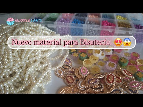 Hermoso material para Crear Bisutería Globleland 🩵 #diy #handmade