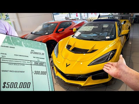 HERE'S WHY THE C8 CORVETTE ZR1 IS NOT WORTH $500,000! *CAR SHOPPING GONE WRONG*