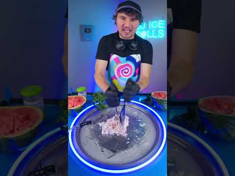 Wassermelone Ice Rolls 🍉🌀