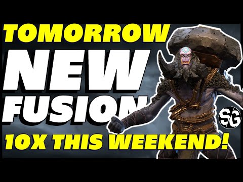 FUSION & 10x SUMMONS This weekend! It's going to be busy Raid shadow legends New FUSION & 10x summon