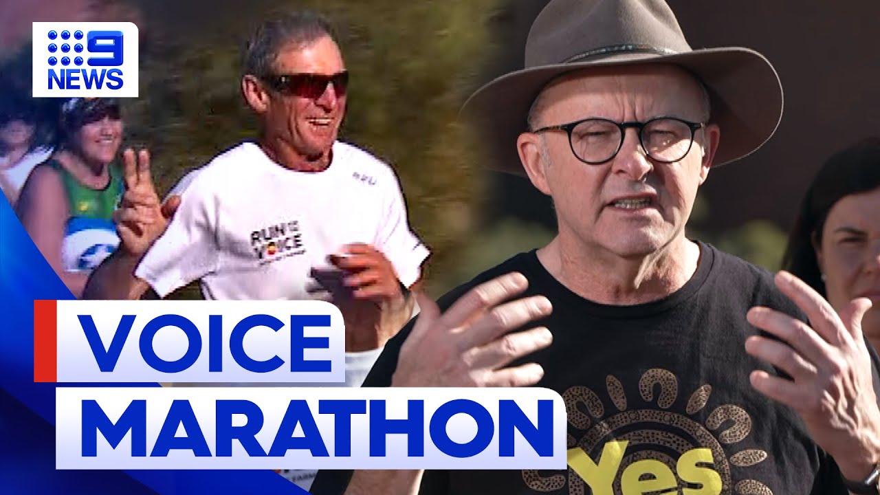 Former Liberal MP Pat Farmer runs 14,000 kilometres in support of Voice campaign