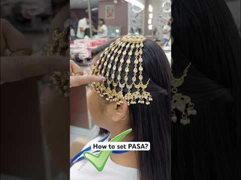 How to set Pasa? #hairstyling #hairtutorial #hairstyles #hairgrowth #hairtransformation