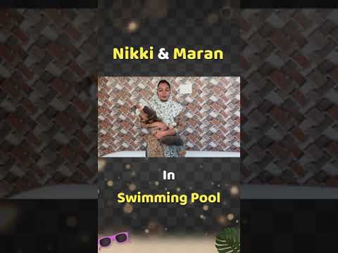 NIKKI and MARAN in SWIMMING POOL