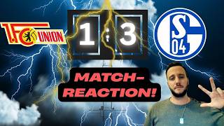 +3!!!😍🚀💥  An der alten Försterei!🎉😎1. FC Union Berlin vs. Schalke 04 1:3 MATCH-REACTION Bundesliga