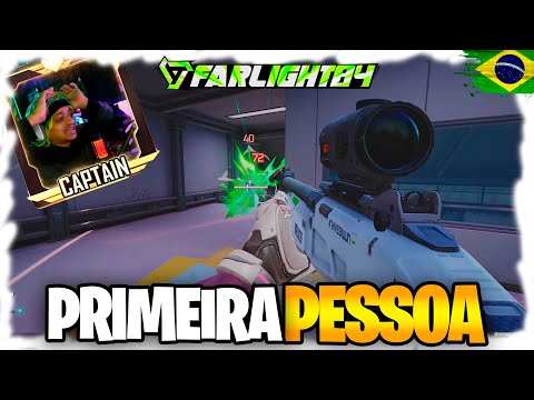 MINHA PRIMEIRA GAMEPLAY EM PRIMEIRA PESSOA NO FARLIGHT84 😱🫨😱ESTÁ ÍNCRIVEL #farlight84
