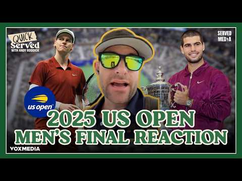 2025 US OPEN MEN'S FINAL REACTION | ALCARAZ vs SINNER
