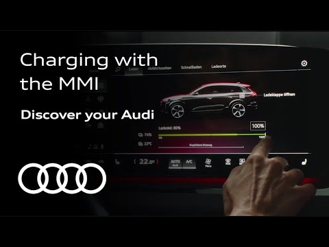 Charging with the Audi MMI