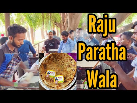 Raju Paratha Wala 7 type of Stuffed Paratha | Street Food | #streetfood #indianstreetfood #paratha