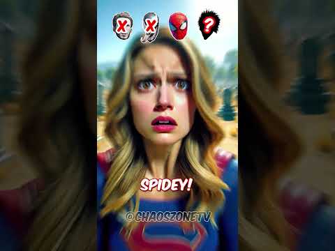Supergirl uses Ryuk’s notebook against Spider-Man! ⛔#shorts #marvel #joker