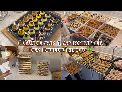 PRATİK BUZLUK STOĞU 🌱 BESLENME VE ÇAY SAATİ İÇİN | ÇAY DEMLENENE KADAR HAZIR MÜKEMMEL TARİFLER