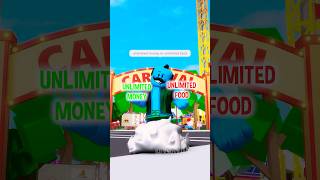 UNLIMITED MONEY OR UNLIMITED FOOD IN ROBLOX! 💸 #shorts