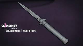 Stiletto Knife Night Stripe Gameplay