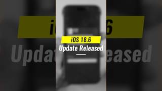 iOS 18.6 Update Released 🔥 20+ Security Fixes #iphone