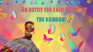 Making Outfits For Each Color Of The Rainbow