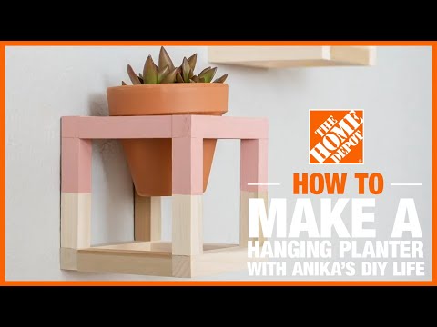 How to Build a Wall Plant Hanger