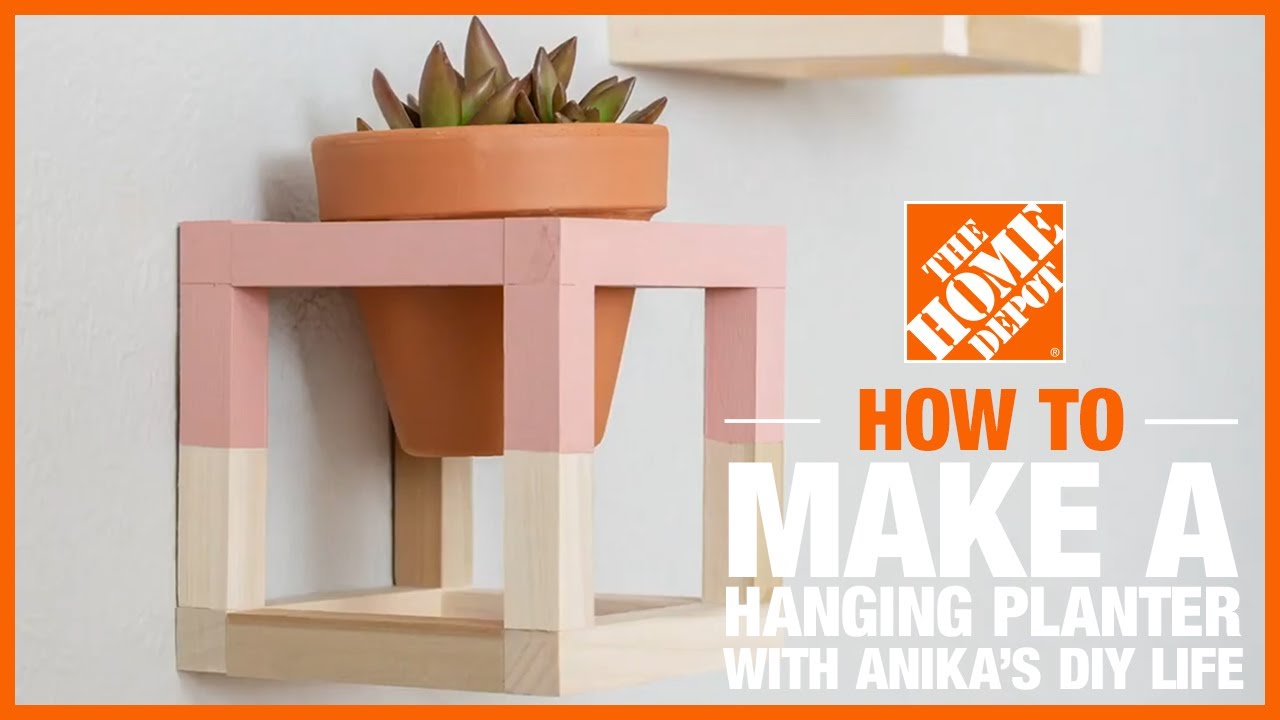How to Build a Wall Plant Hanger