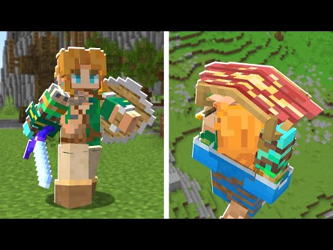 Un mod que agrega The Legend of Zelda a Minecraft