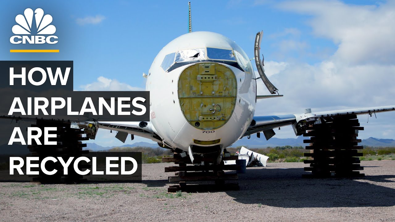 How Retired Planes Are Stripped For Parts