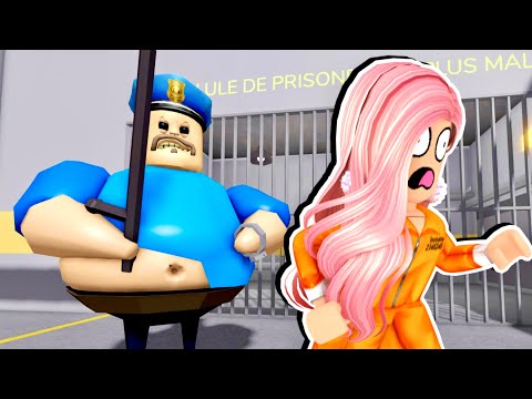 S’ÉCHAPPER DE LA PRISON DE L'ÉNORME MÉCHANT POLICIER DANS ROBLOX! (BARRY'S PRISON RUN)