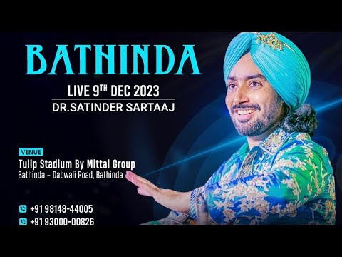 Kattak | Satinder Sartaaj | Live Concert | New Punjabi Song 2024.