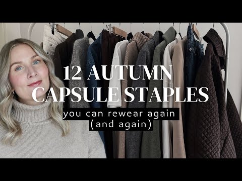 12 AUTUMN CAPSULE STAPLES you can rewear again (and again) 🍂