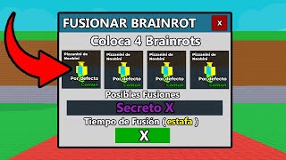 ¡Fusioné 4 NOOBINI PIZZANINI y CONSEGUÍ EL BRAINROT SECRETO BUG! 😱👀 Steal a Brainrot