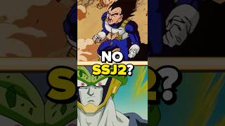 why didn’t Vegeta turn SSJ2?