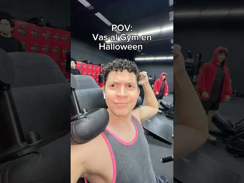 POV: Vas al Gym en Halloween 🎃