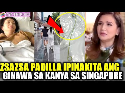 Zsazsa Padilla Ipinakita kung gaano kalaki ang inilagay naSTENT sa kanyang katawan! Tiniis niya!