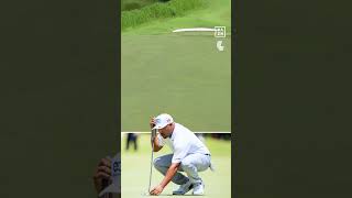 Incredible eagle by Harold Varner III 🤩 #LIVGolf