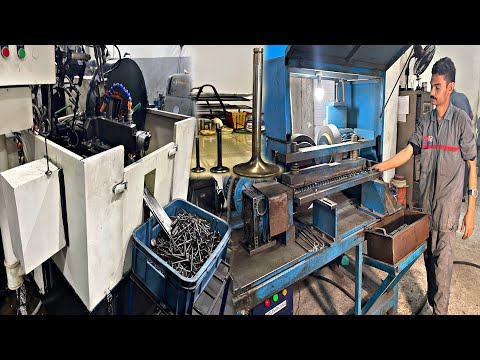 Amazing Factory Process of Diesel Engine Valve Production | How We Make High Quality Engine Valves