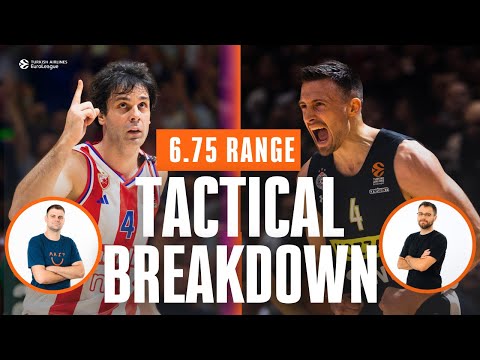 Partizan vs Crvena Zvezda INTENSE Belgrade Derby TACTICAL BREAKDOWN by 6.75 Range